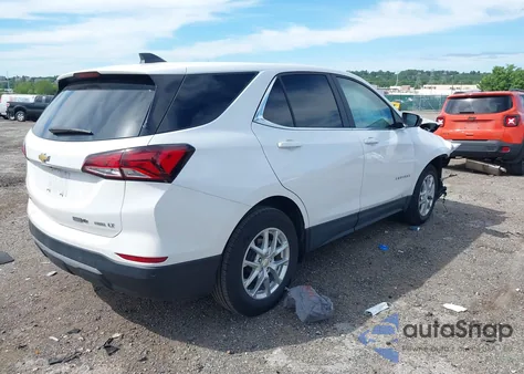 2022 Chevrolet Equinox Awd Lt z USA, uszkodzony, nr VIN 3GNAXUEV5NL222580